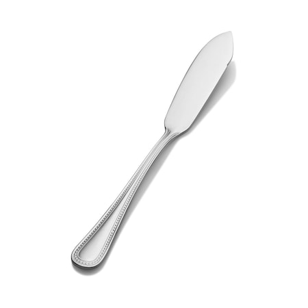 Bon Chef Sombrero, Butter Spreader, Flat Handle, Brush Finish, 13/0, 6.72" , set of 12 SBS3313